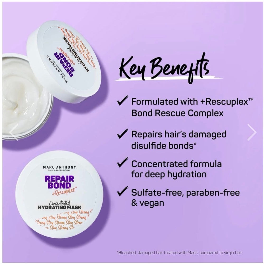 Marc Anthony Repair Bond Hydrating Mask - Picture 2 of 6